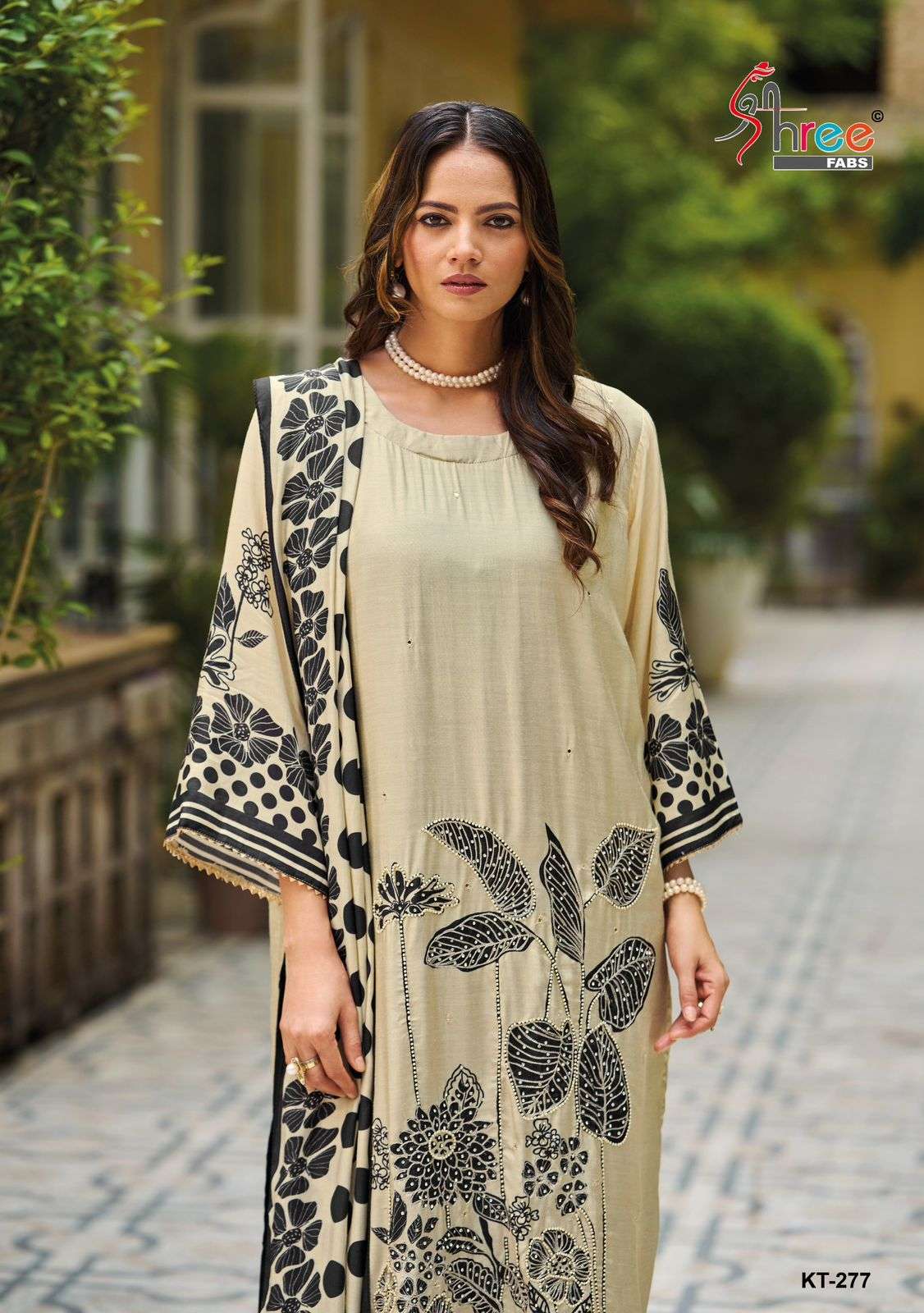 Shree Fabs Kt 277 A Pakistani Hit Design Muslin Pakistani Dress New Collection view 4
