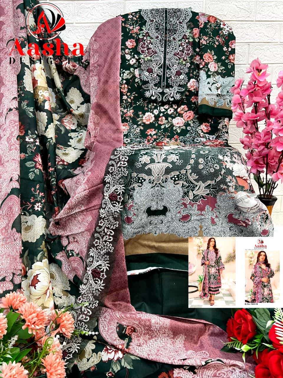 Aasha Designer Needle Wonder Cotton Suit view 6