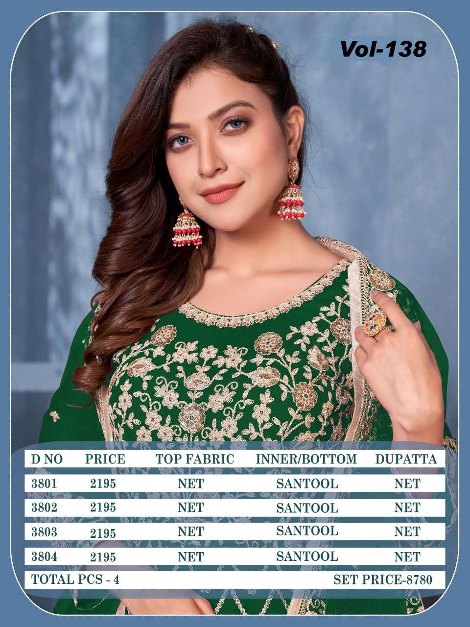 Aanaya Vol 138 Designer Anarkali Salwar Suit view 7