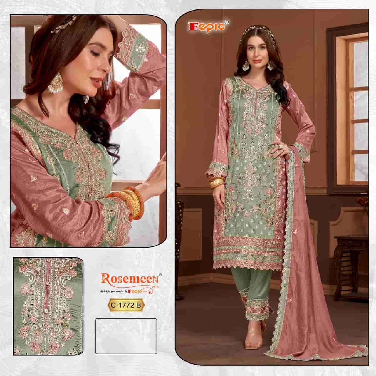 Fepic C 1772 Colors Pakistani Festive Wear Style Designer Salwar Suit Wholesalers view 2