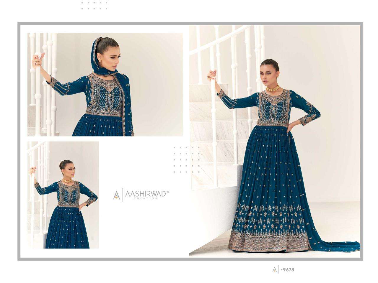 Aashirwad Gulkand taara Exclusive Ready to Wear Anarkali Suit Collection view 6