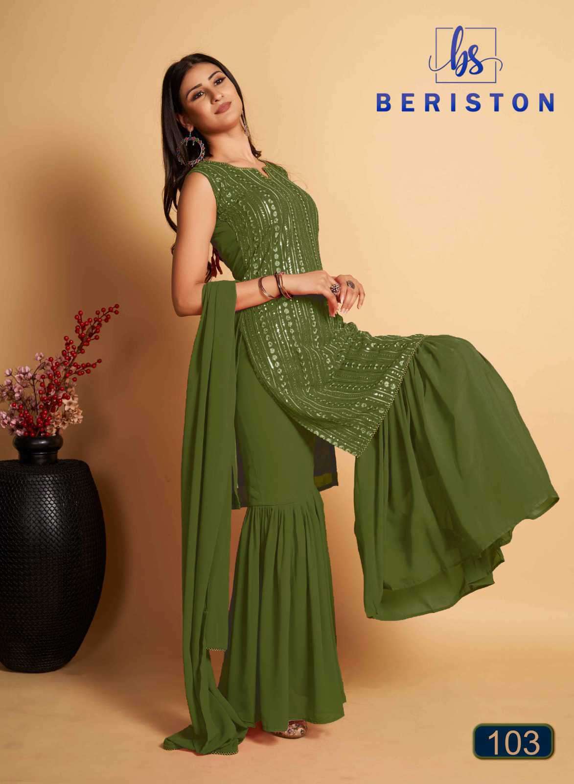 Beriston Bs Vol 1 Fancy Designer Gharara Suit view 2