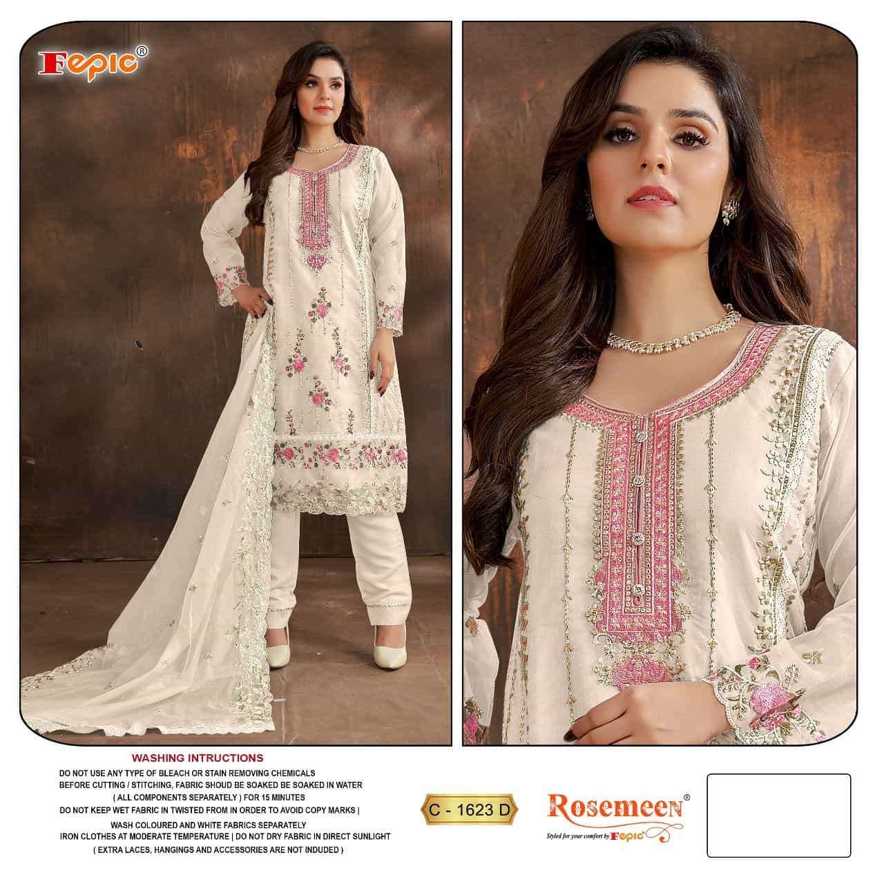 Fepic C 1623 Colors Festive Wear style Designer Pakistani Salwar Suit view 3