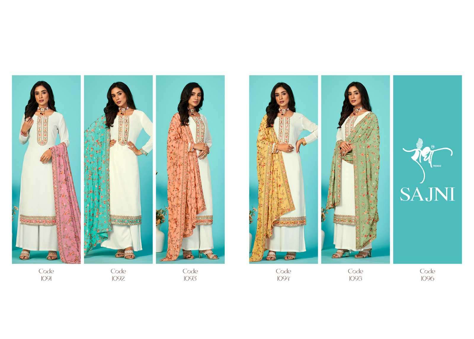 Radha Trendz Sajni Exclusive Traditional Wear Ladies Suit Exporter view 7
