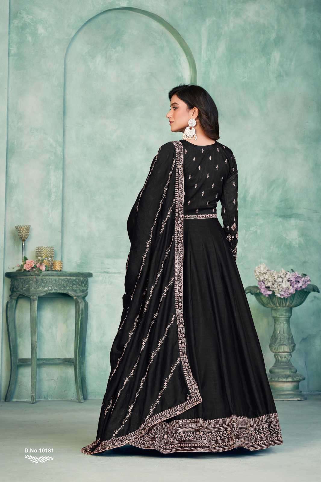 Anjubaa Vol 18 Designer Partywear Anarkali Gown Catalog Exporter view 3