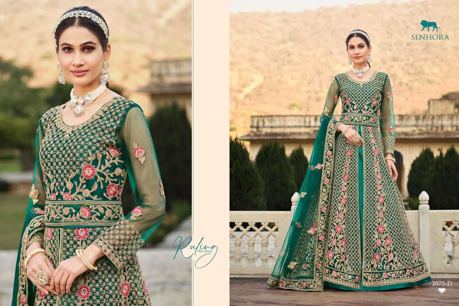Senhora Carolina 2075 Designer Anarkali Suit view 15