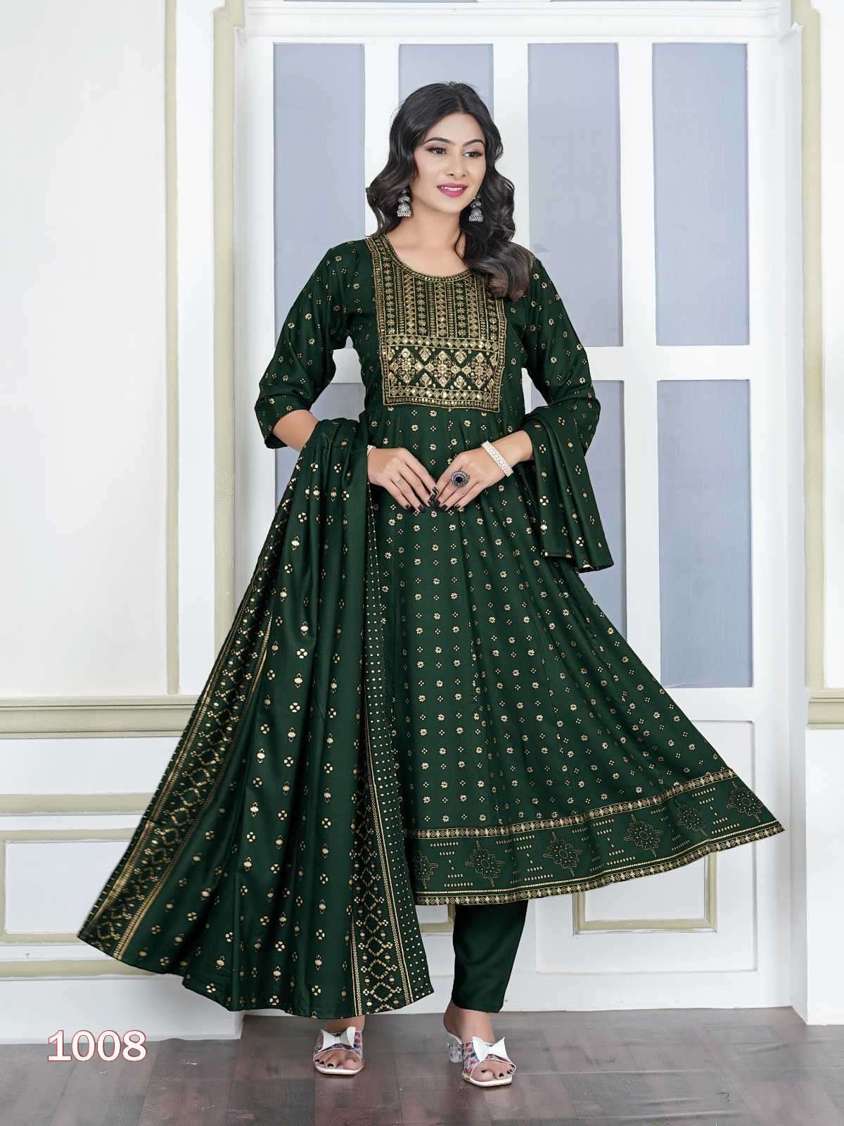 Padmavati Akira Vol 2 Anarkali Pattern Readymade 3 Piece Set Catalogs view 14