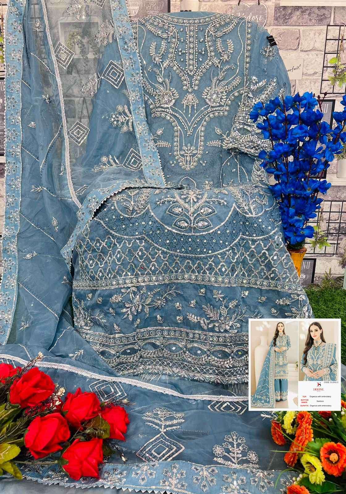 Deepsy 2042 C Palazzo Style Pakistani Dress