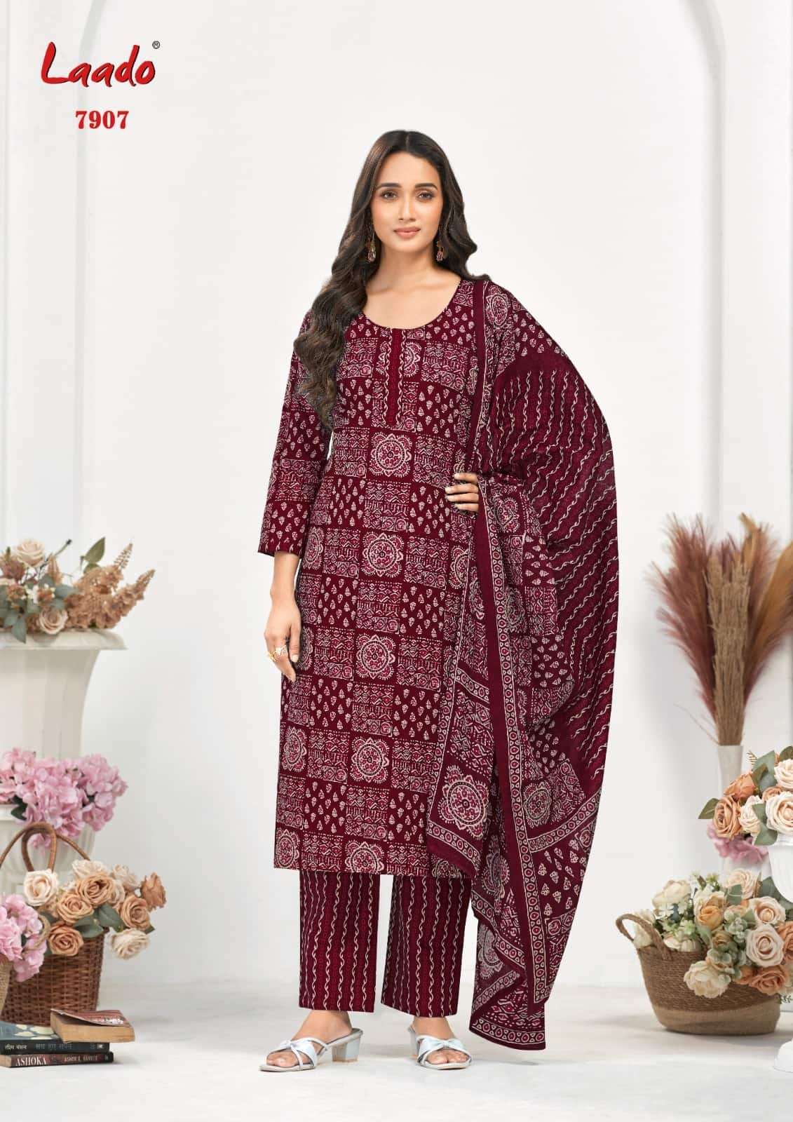 Laado Vol 79 Pure Cotton Dress Material view 9