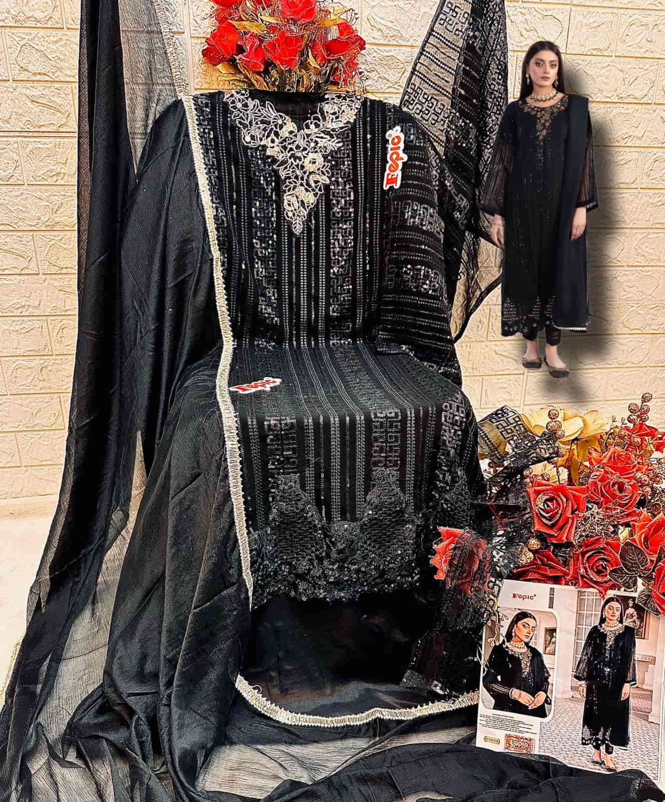 Fepic D 5422 Colors Pakistani Fancy Style Salwar Suit Online view 6