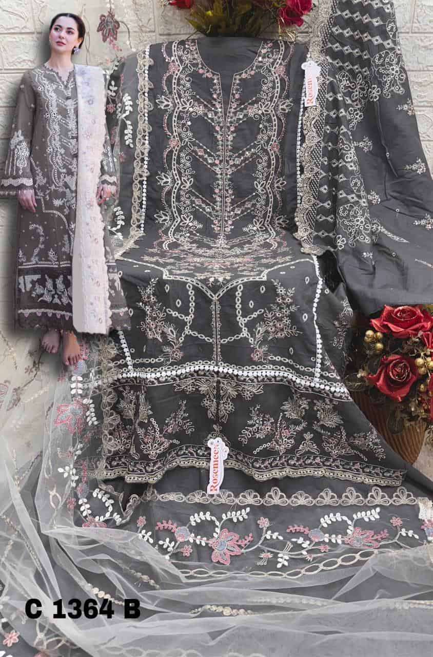Fepic C 1364 Colors Luxurious Cotton Pakistani Salwar Suit Selection view 4