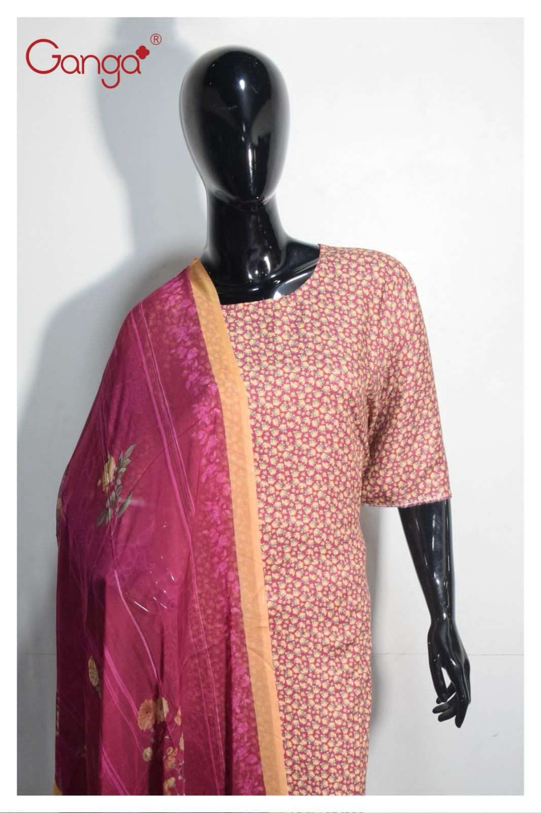 Ganga Amelia 2185 Branded Pashmina Salwar Kameez Catalog Exporter view 2