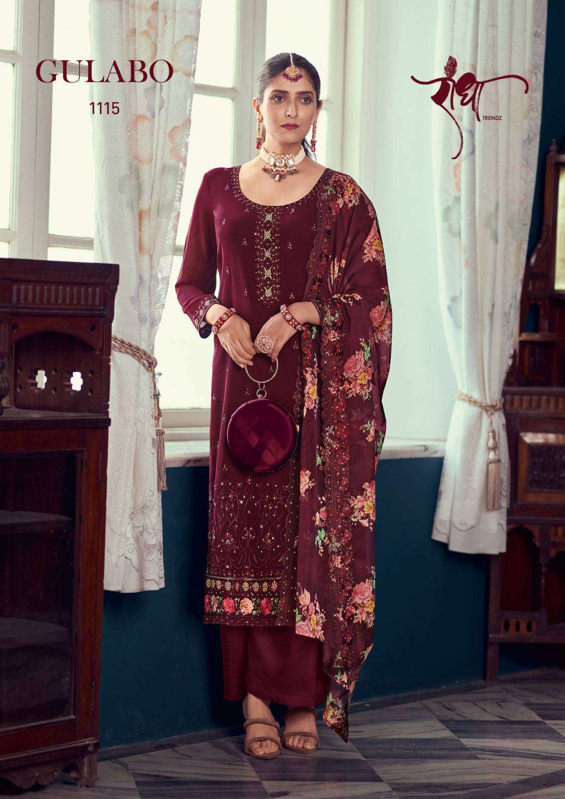 Radha Trendz Gulabo Fancy Straight Designs Salwar Suit view 15