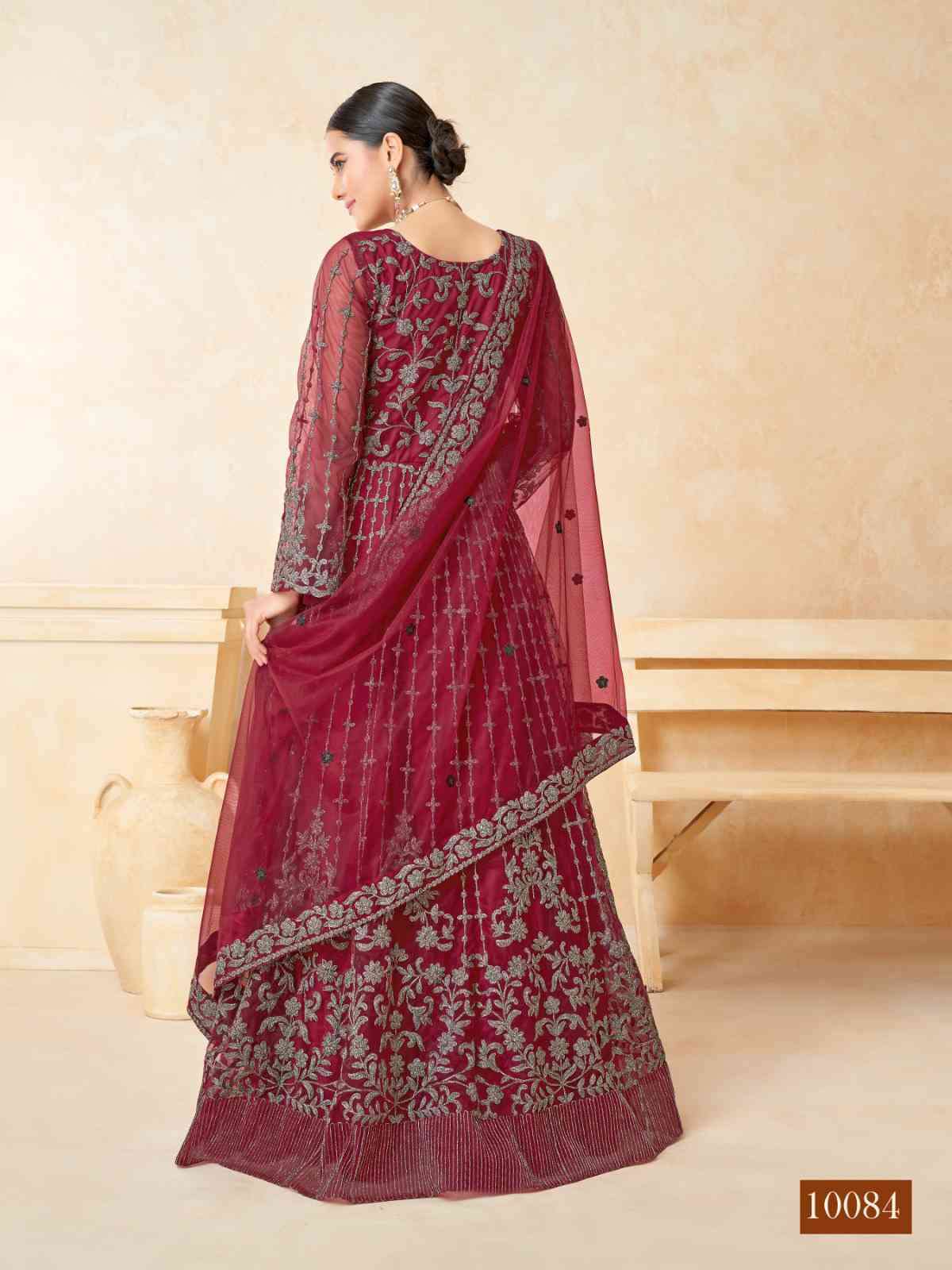 Anjubaa Vol 8 10081 To 10084 Wedding Wear Designer Gown New Collection view 10