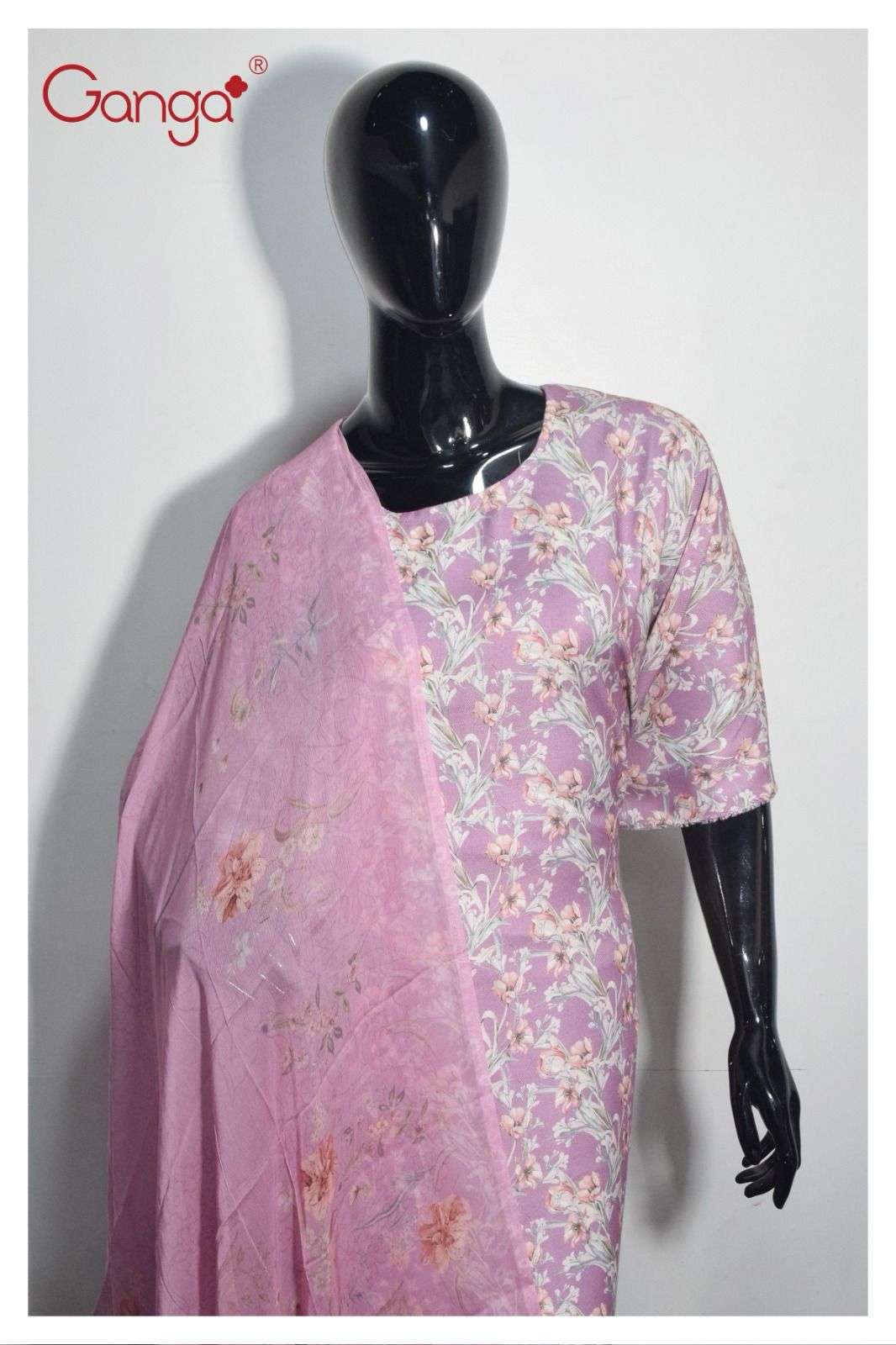 Ganga Eliana Digital Print Pashmina Branded Winter Suits view 24