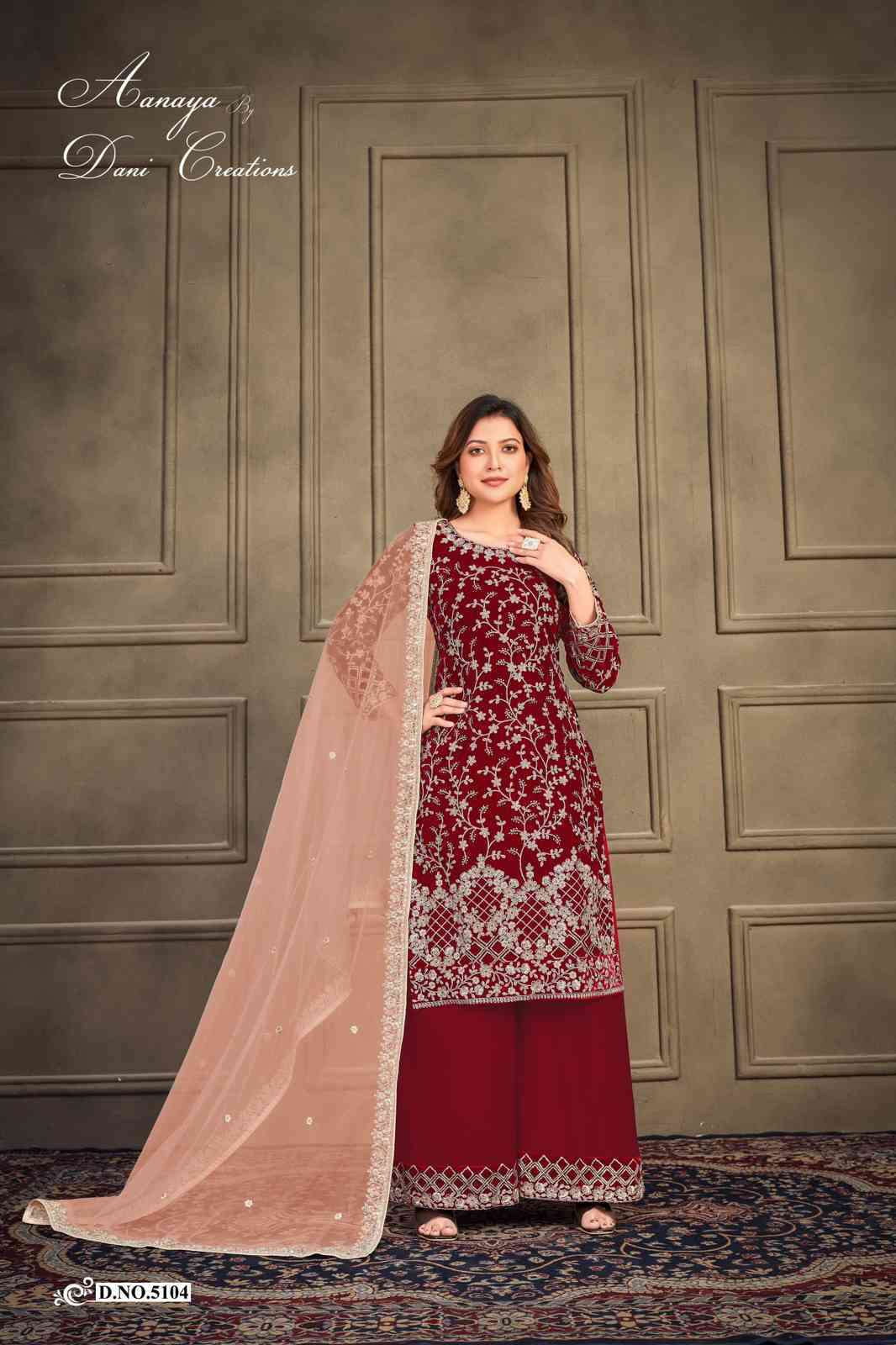 Aanaya Vol 151 Party Wear Velvet Salwar Kameez view 5