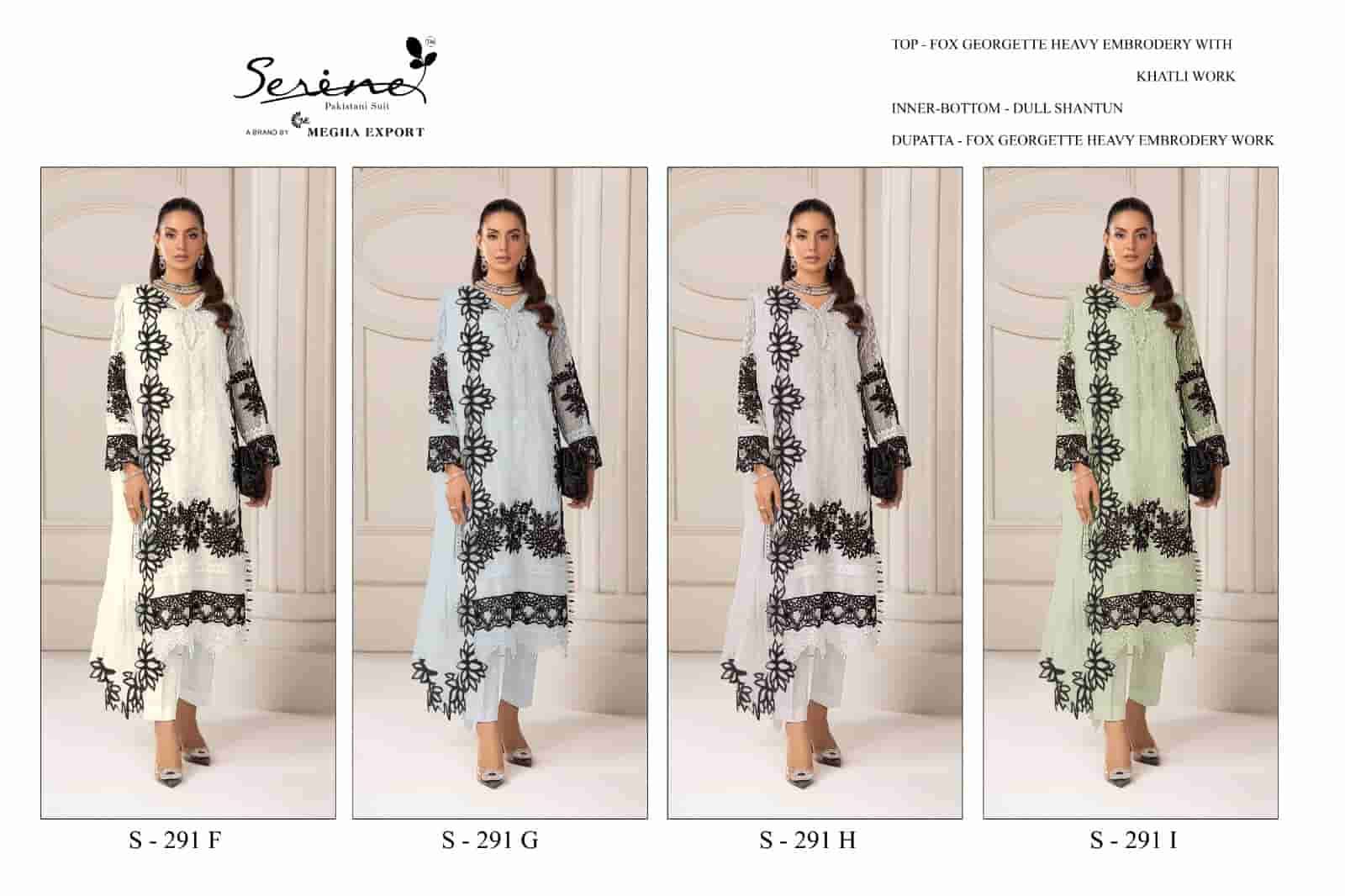 Megha Export S 291 Colors Pakistani Style Designer Georgette Suit Wholesalers view 5