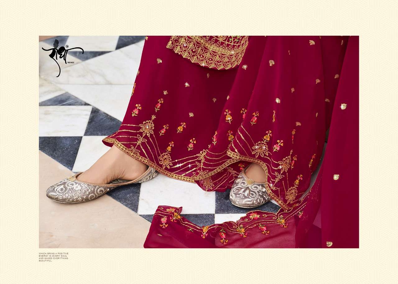 Radha Trends Ranjha Vol 2 Party Wear Sharara Designs Suit view 5