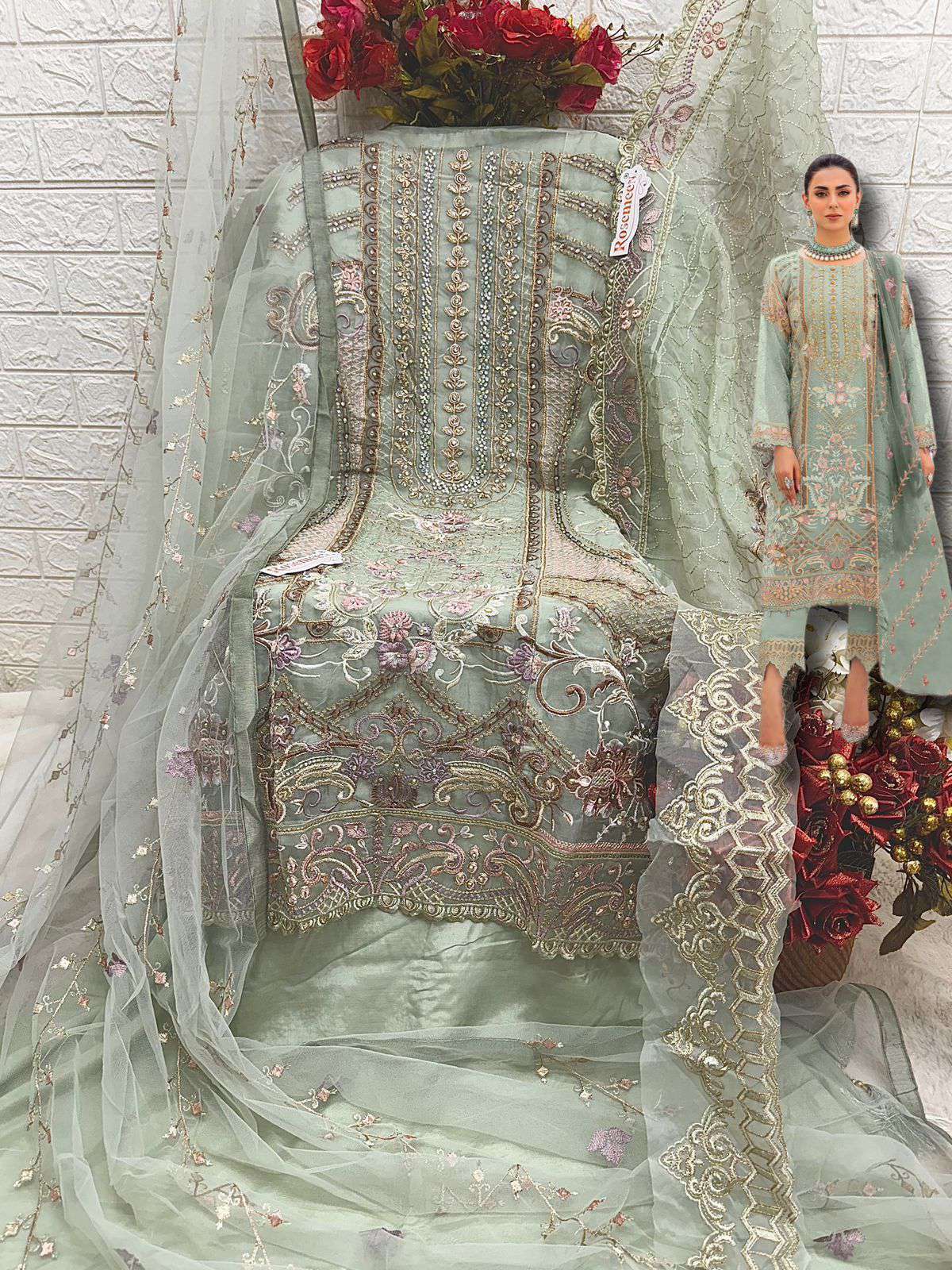 Fepic C 1771 Colors Designer Work Pakistani Suit Latest Collection view 8