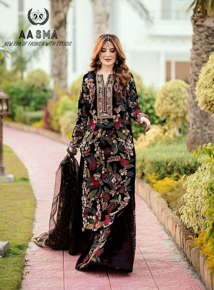 Aasma 202 Designer Pakistani Salwar Suit view 3