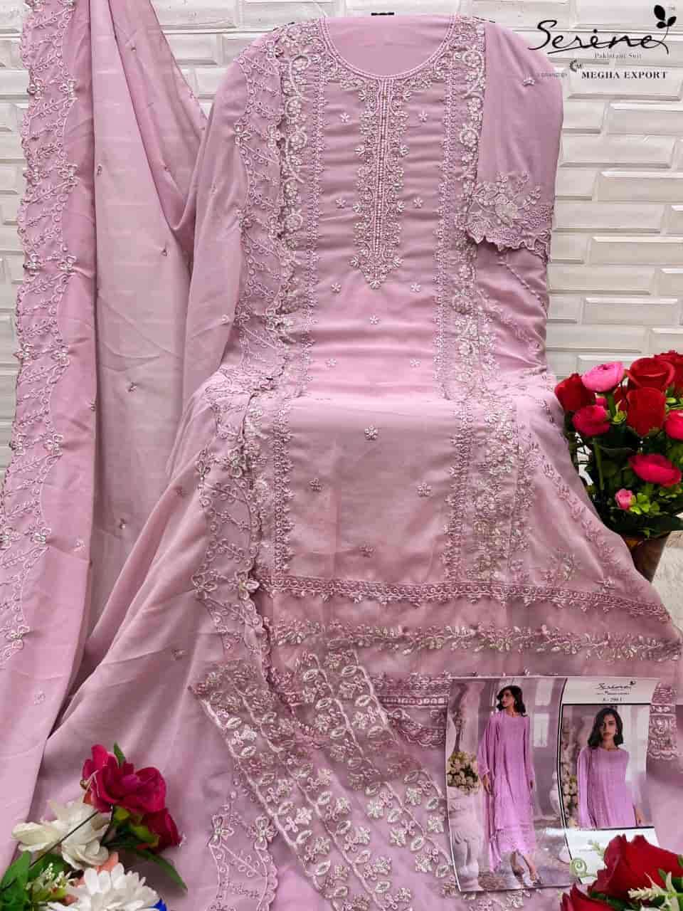 Megha Export S 299 Colors Festive Wear Style Designer Georgette Suit Wholesalers view 6