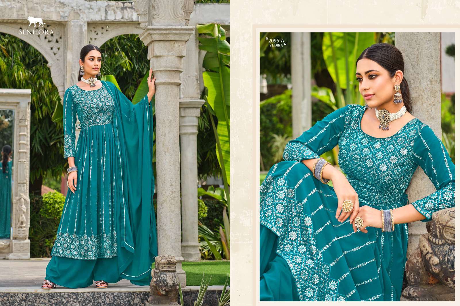 Senhora Vedika Readymade Festive Collection Designer Nyara Style Suit view 14