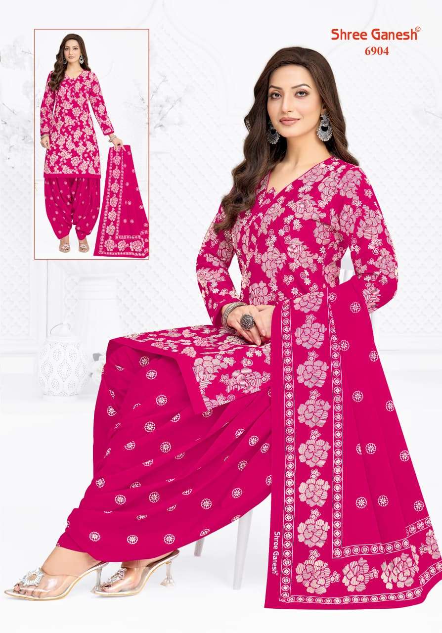 Shree Ganesh Panchi Vol 19 Pure Cotton Unstitch Suit view 15