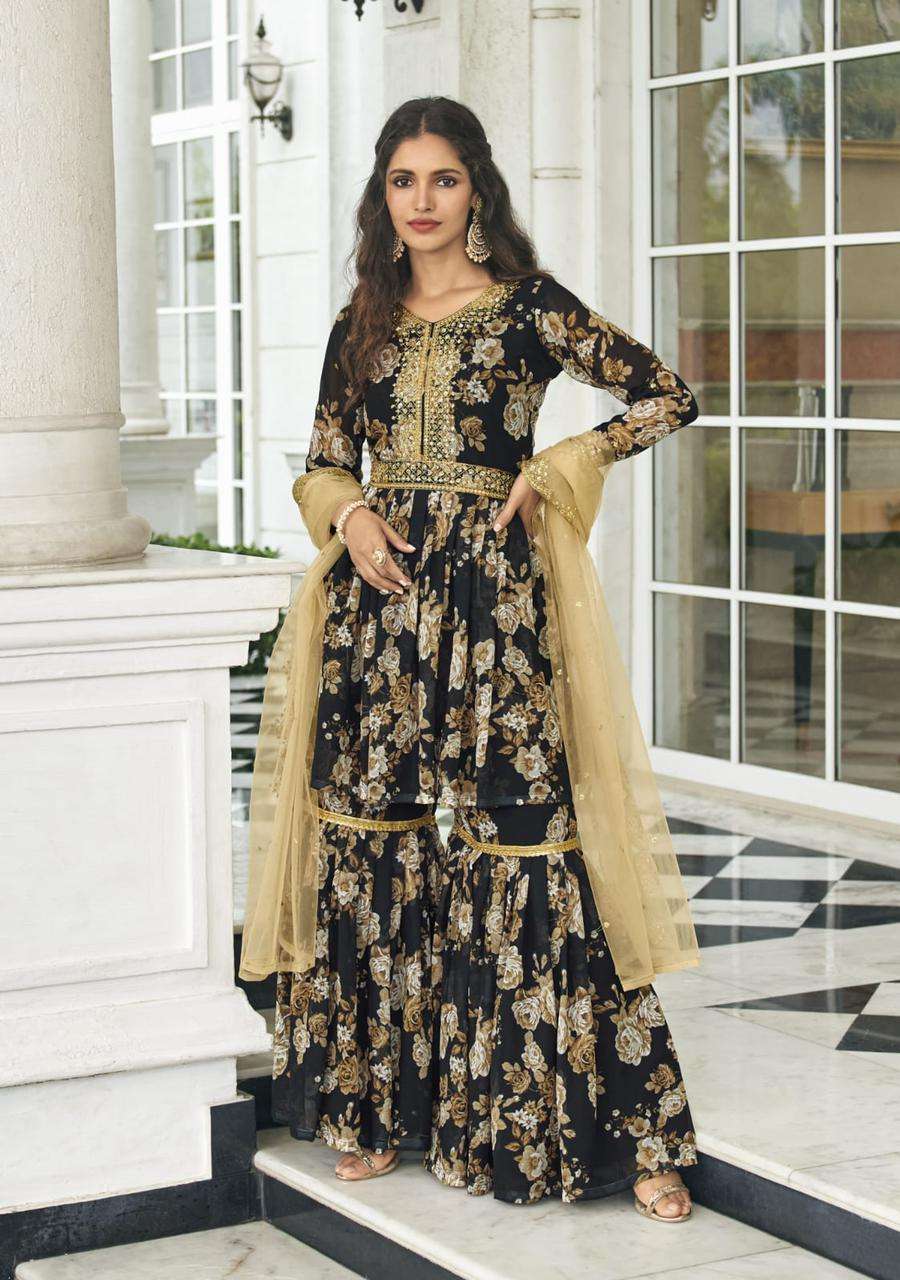 Shreematee Zimal Exclusive party Wear georgette suit view 11