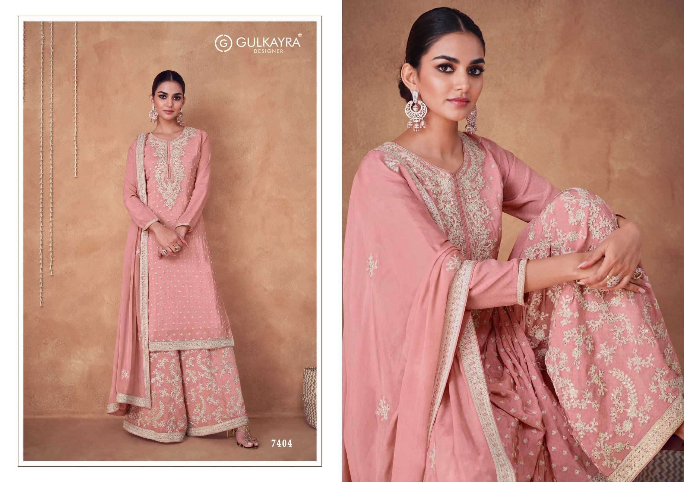 Gulkayra Flory Latest Designer Wedding Wear Gharara Style Dress New Arrivals view 3