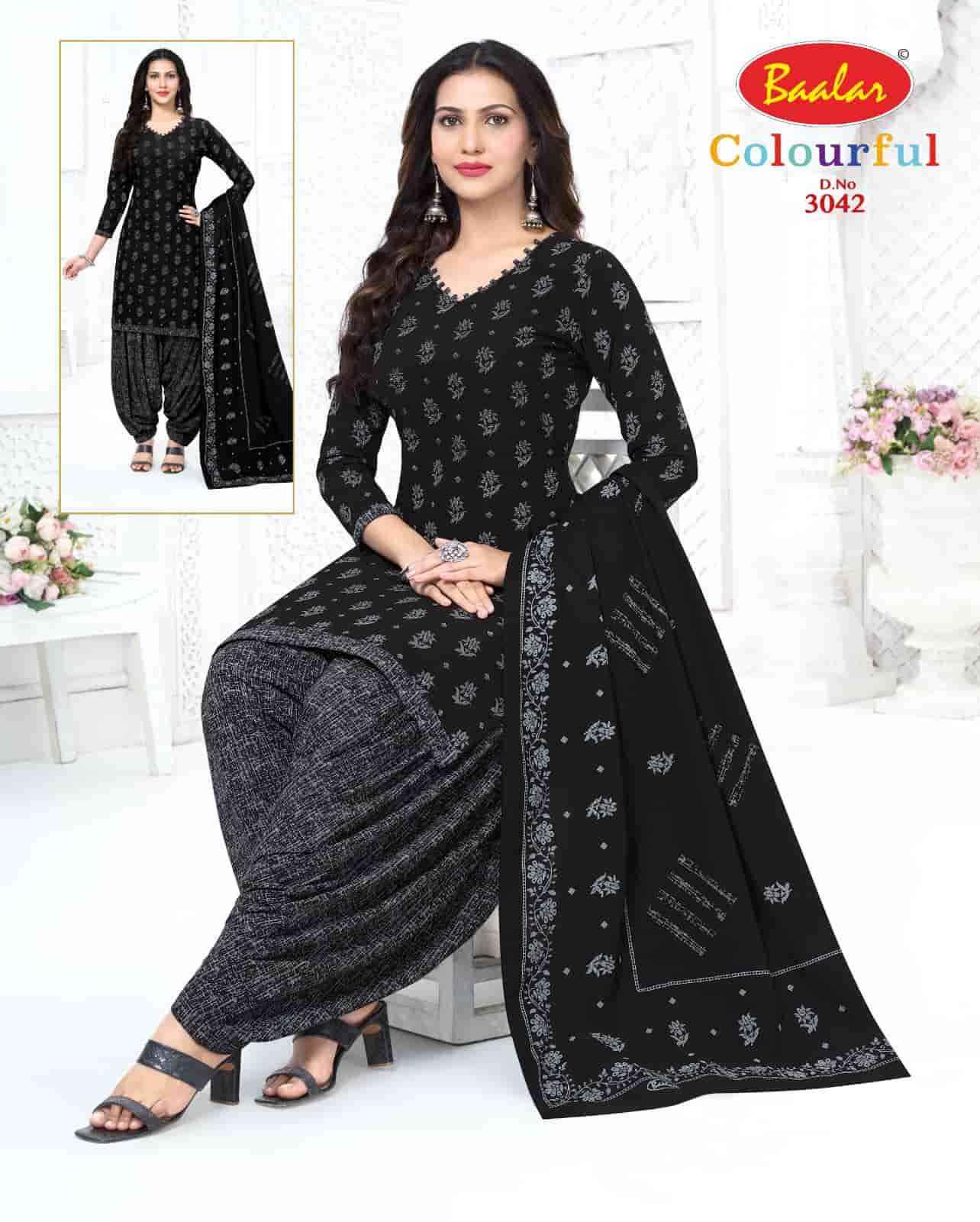 Baalar Colourful Vol 30 Pure Cotton Unstitch Salwar Suit view 46