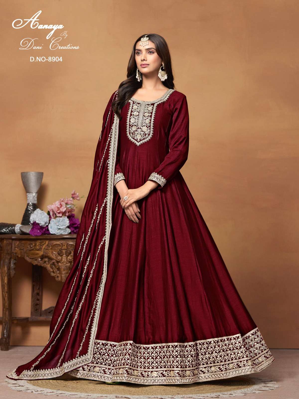 Aanaya Vol 189 8901 To 8904 Fancy Arts Silk Designer Dress view 2
