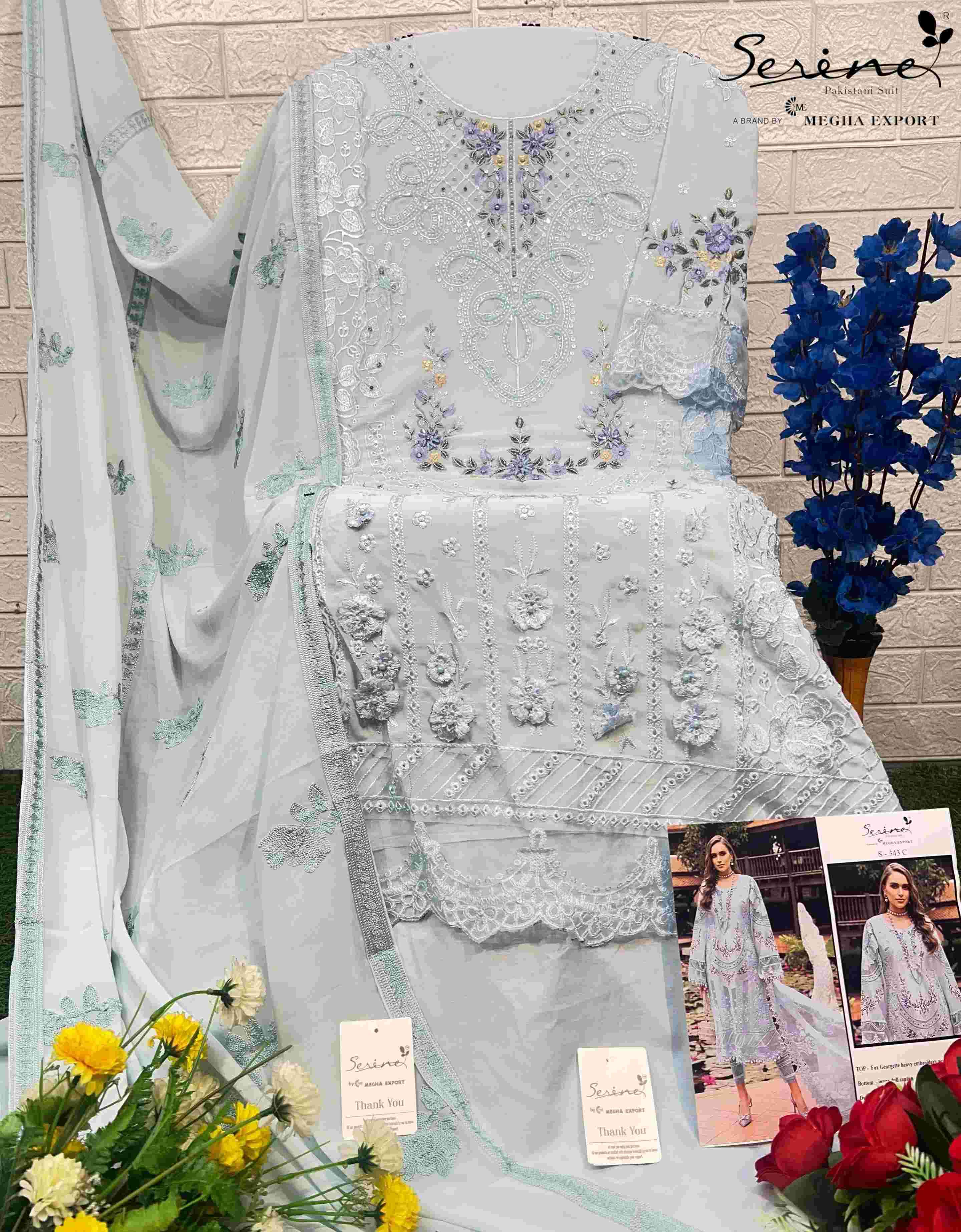 Serine S 343 Colors Pakistani Suit view 7