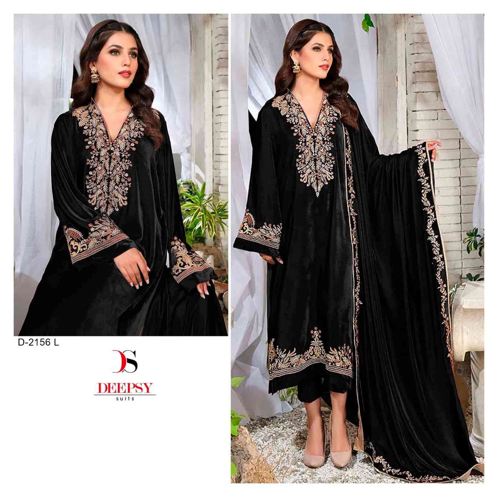 Deepsy D 105 B Festive Wear Style Designer velvet Suit Ensemble view 8