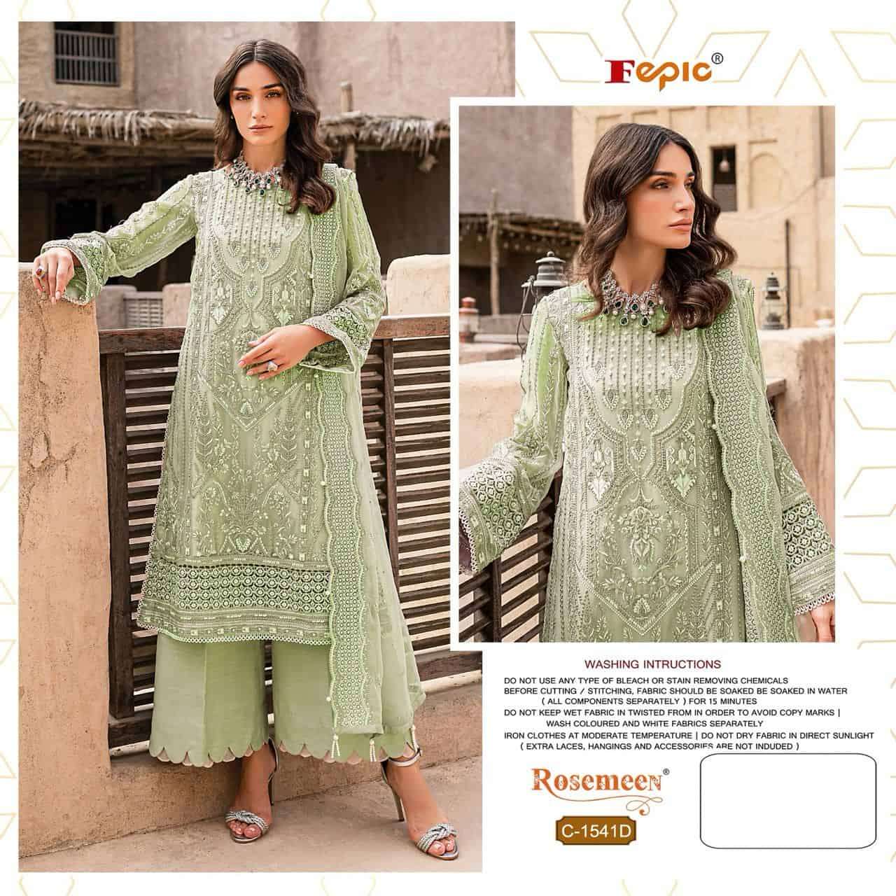 Fepic C 1541 Colors Exclusive New Pakistani Salwar Suit Wholasaler view 4