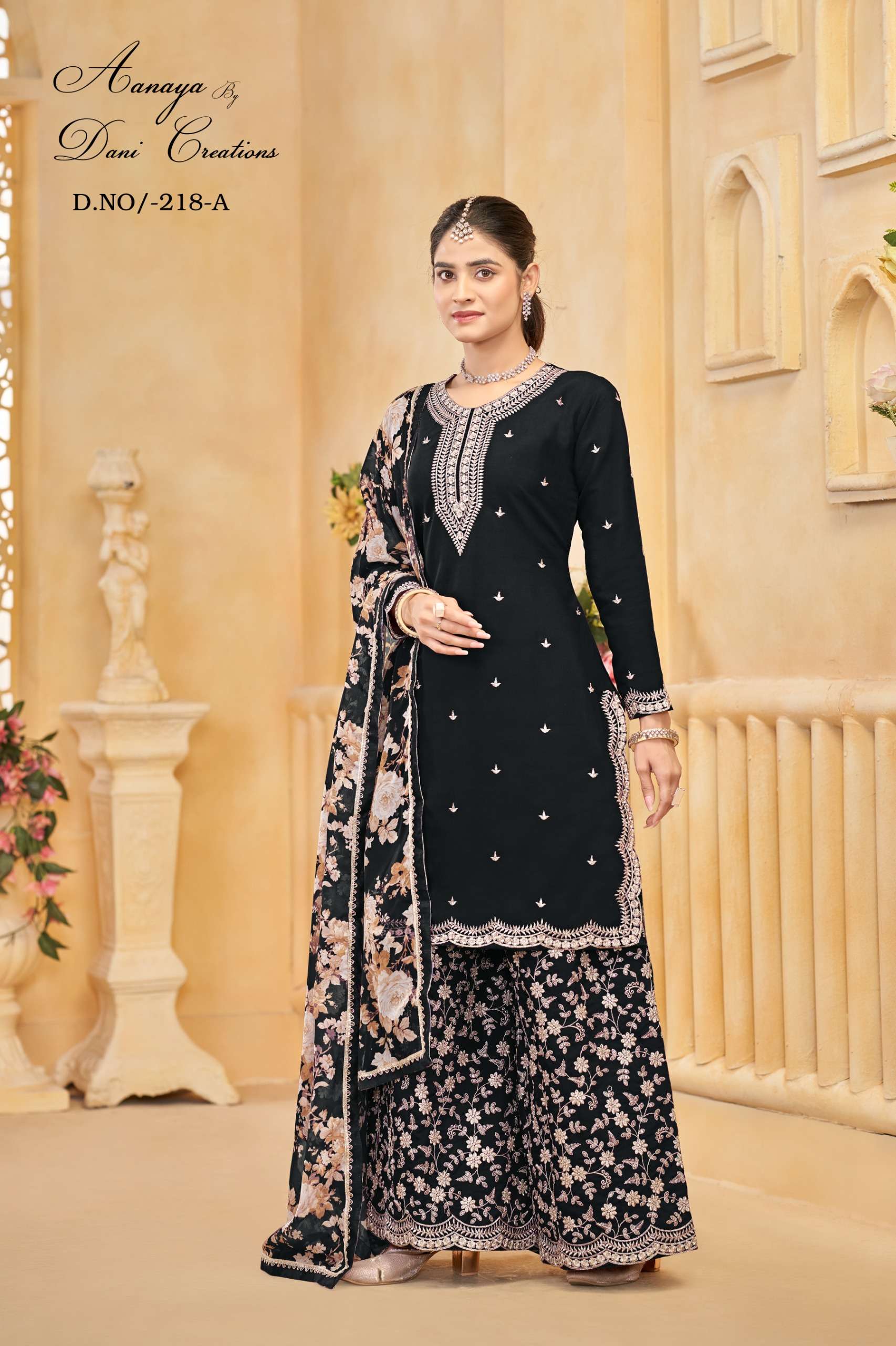 Aanaya Vol 218 Exclusive Plazzo Styl Suit Price view 2