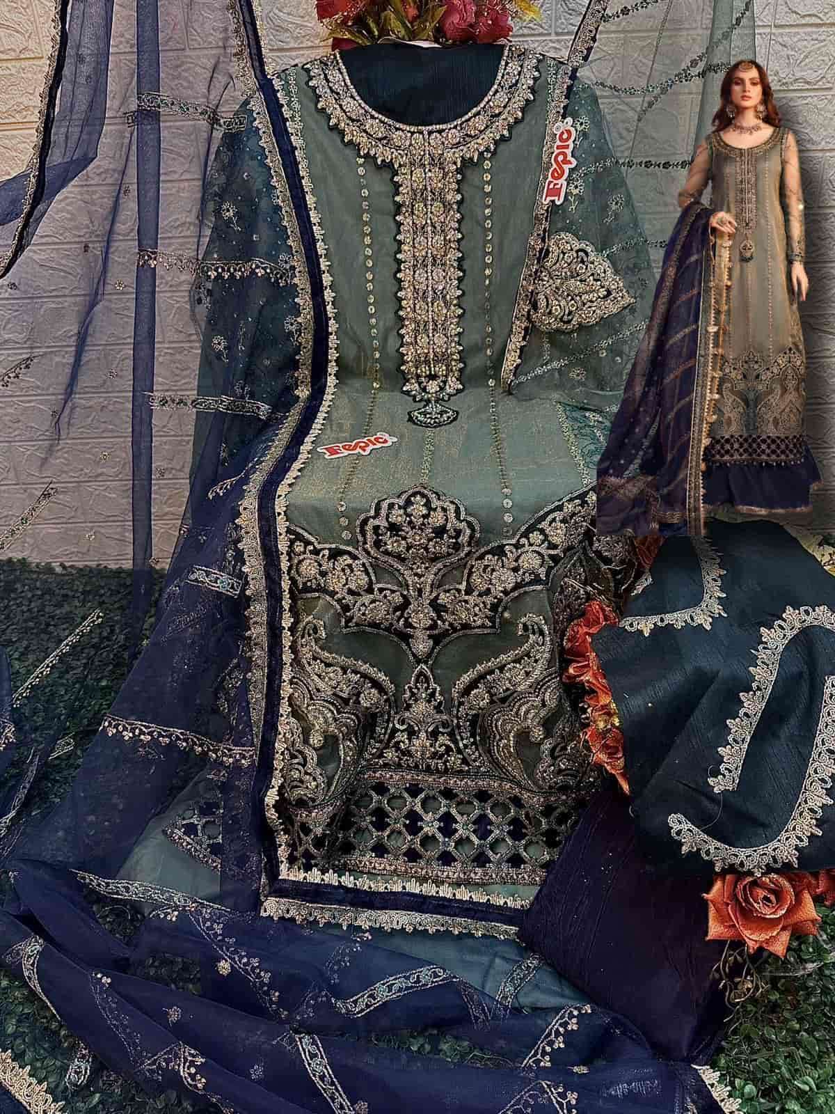 Fepic C 1553 Colors Pakistani Party Wear Suit Wholasaler view 7
