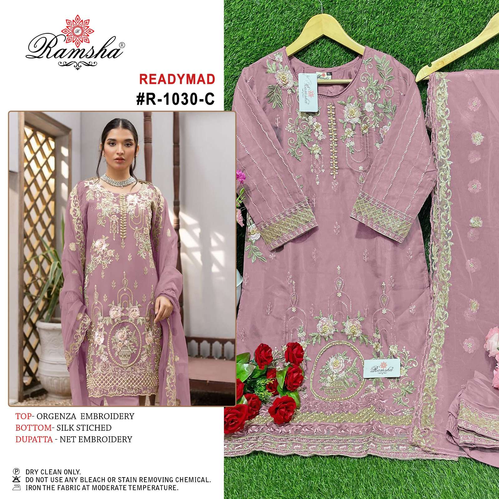 Ramsha R-1030 NX Readymade Pakistani Suit view 2