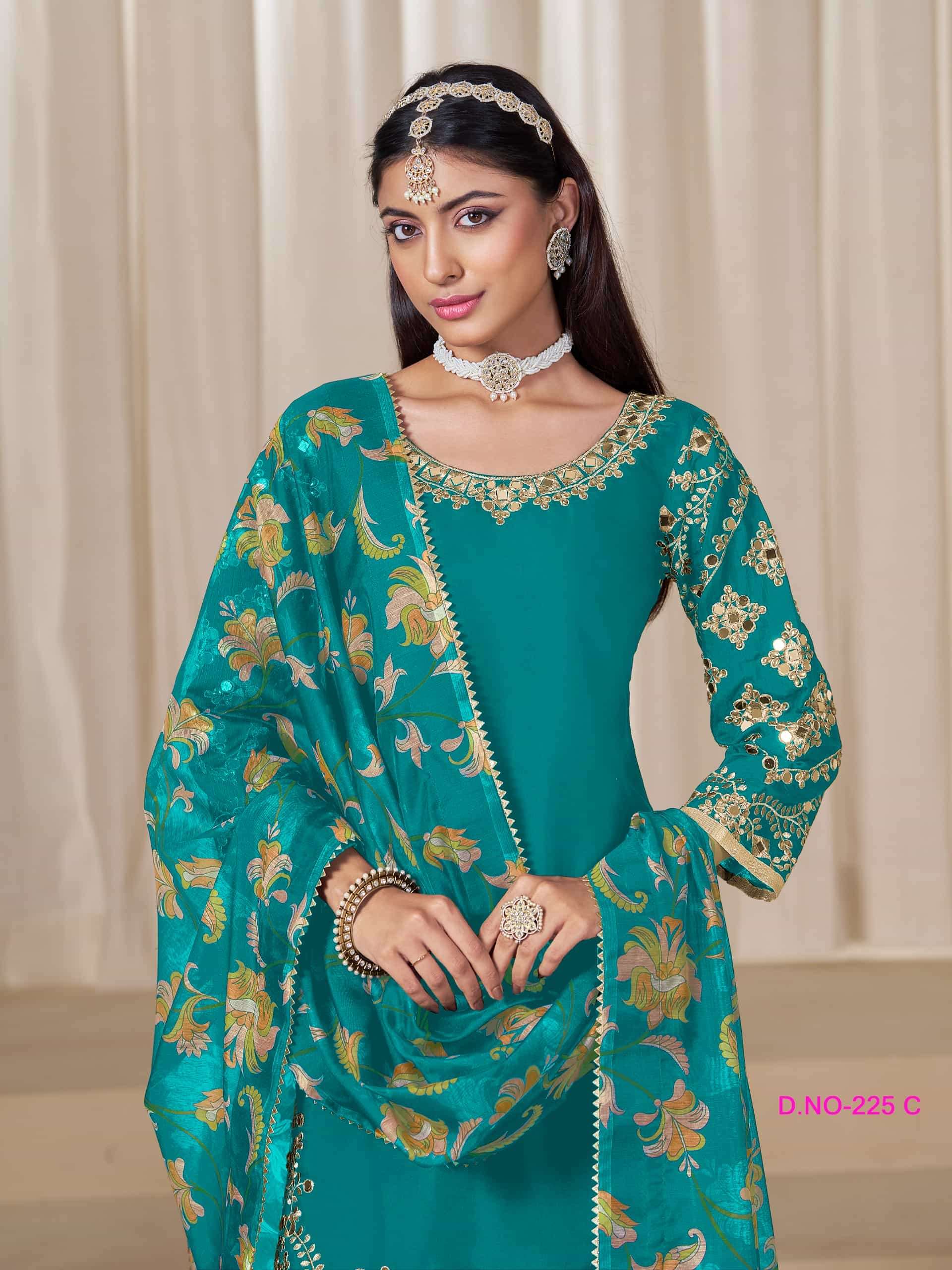 Aanaya Vol 225 Patiyal Style Silk Suit view 2