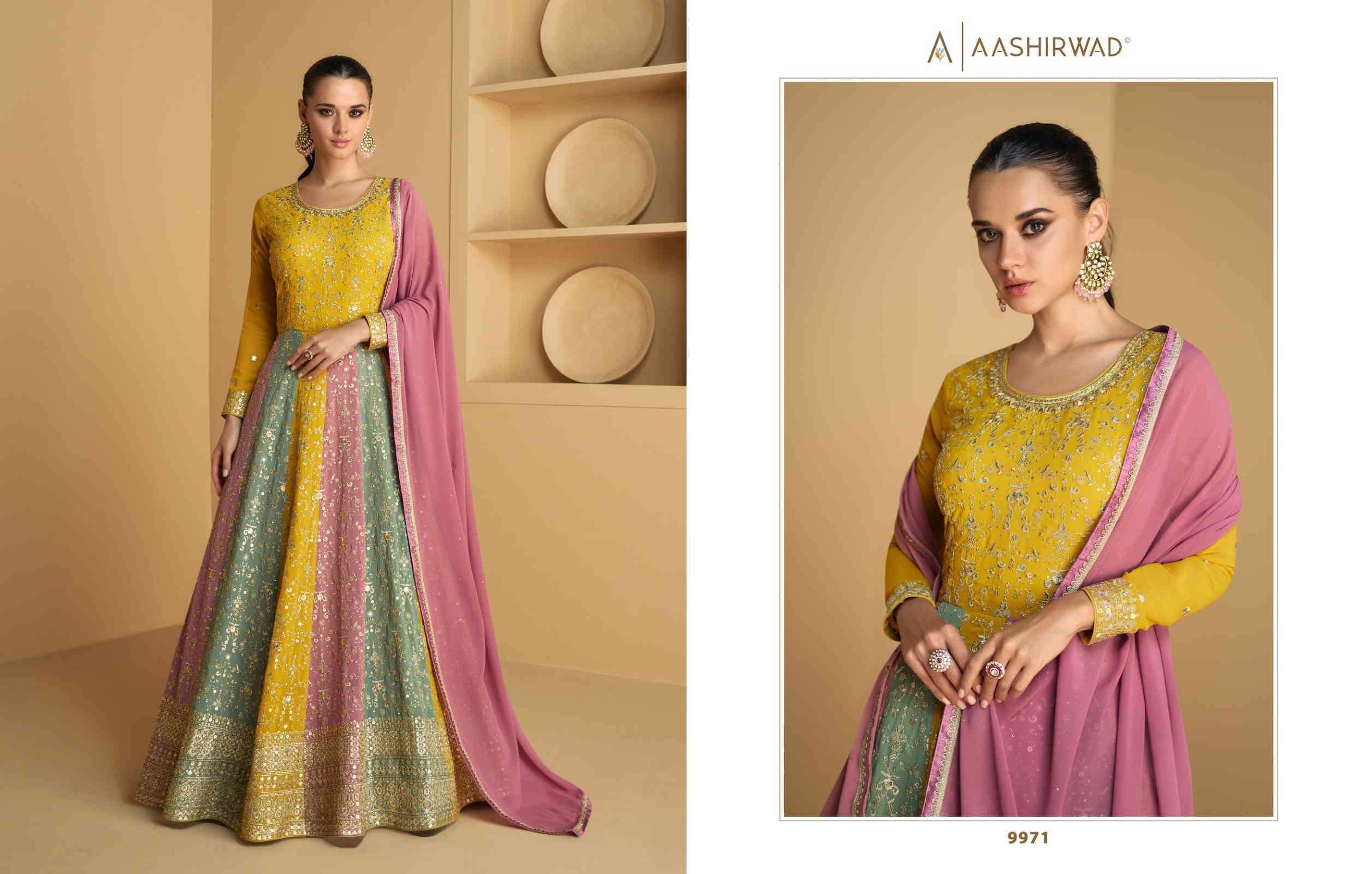 Aashirwad Tareef Indo-Western Partywear Dress view 2