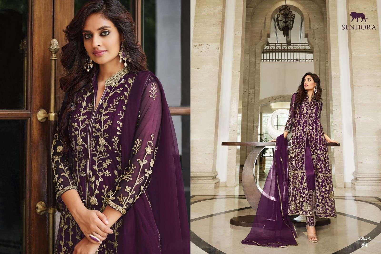 Senhora Sharmin 2065 Colors Party Wear Styles Designer Anarkali Suit view 3