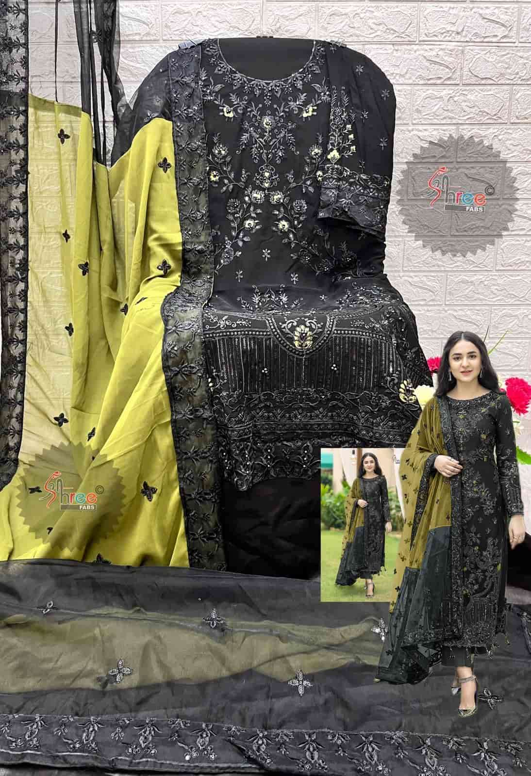 Shree Fabs S 994 C Pakistani Designer Georgette Embroidered Salwar Suit Collection view 2