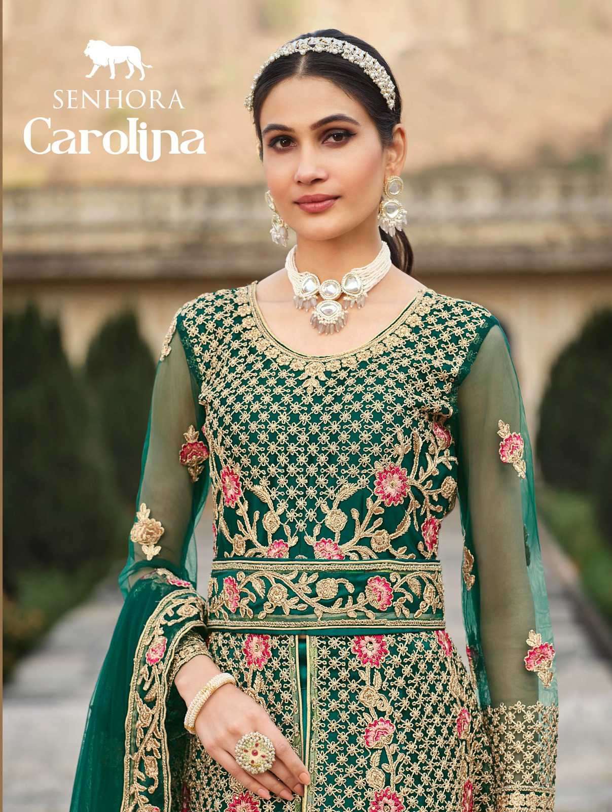 Senhora Carolina 2075 Designer Anarkali Suit