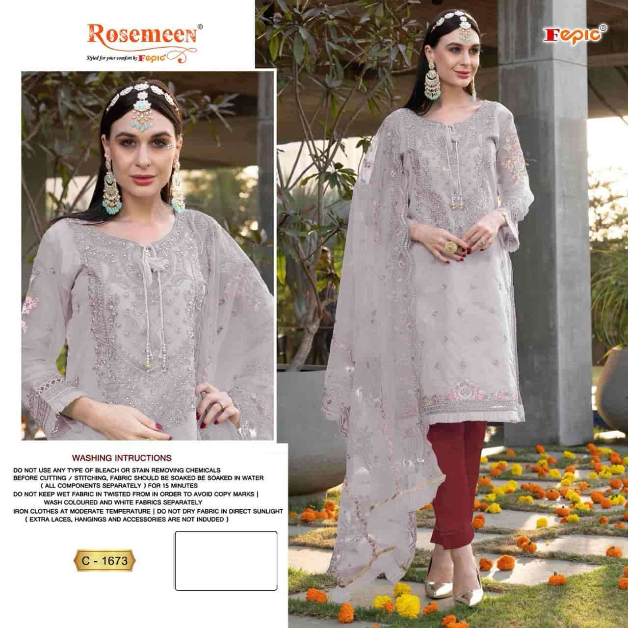 Fepic C 1673 Colors Festive Wear Style Designer Pakistani Salwar Suit Wholesalers view 2
