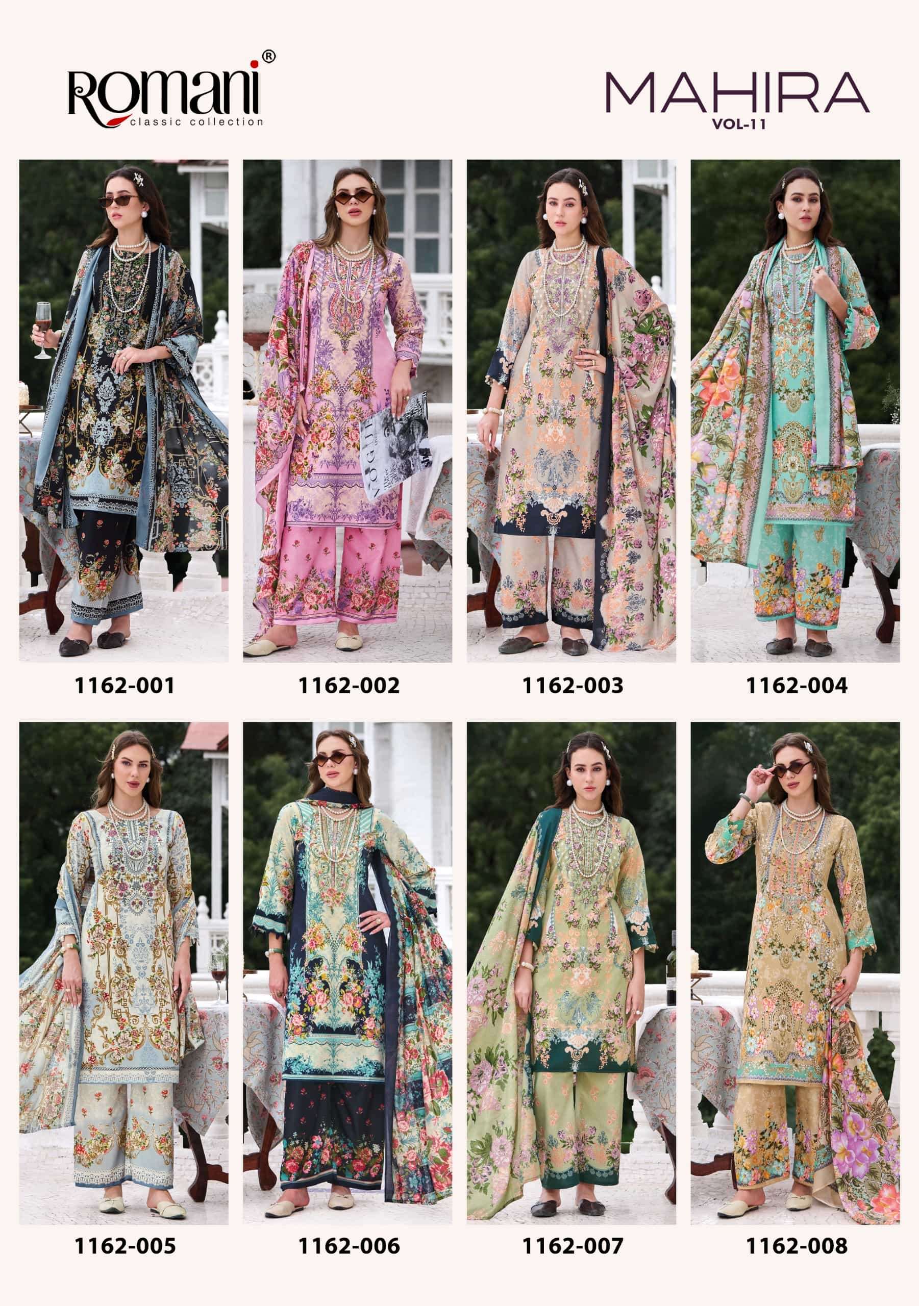 Romani Mahira Vol 11 Cotton Dress Material view 11