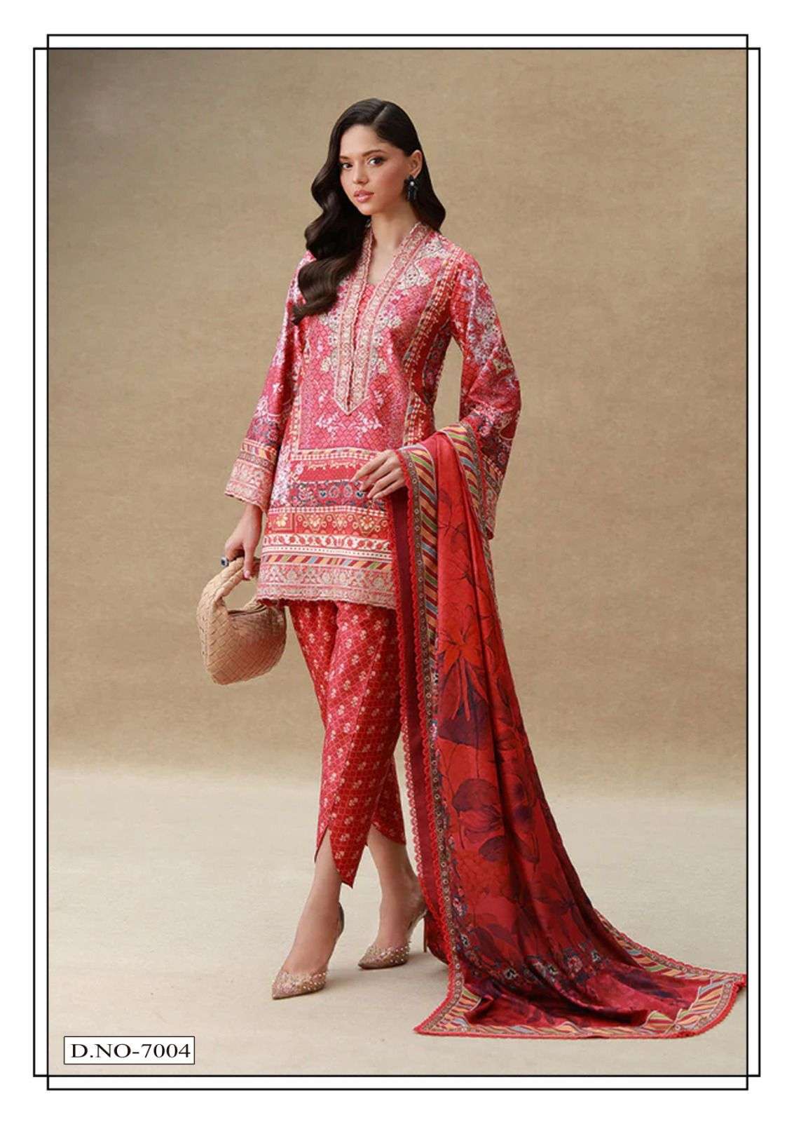 Ramsha Vol 7 Heavy Cotton Dress Material view 5