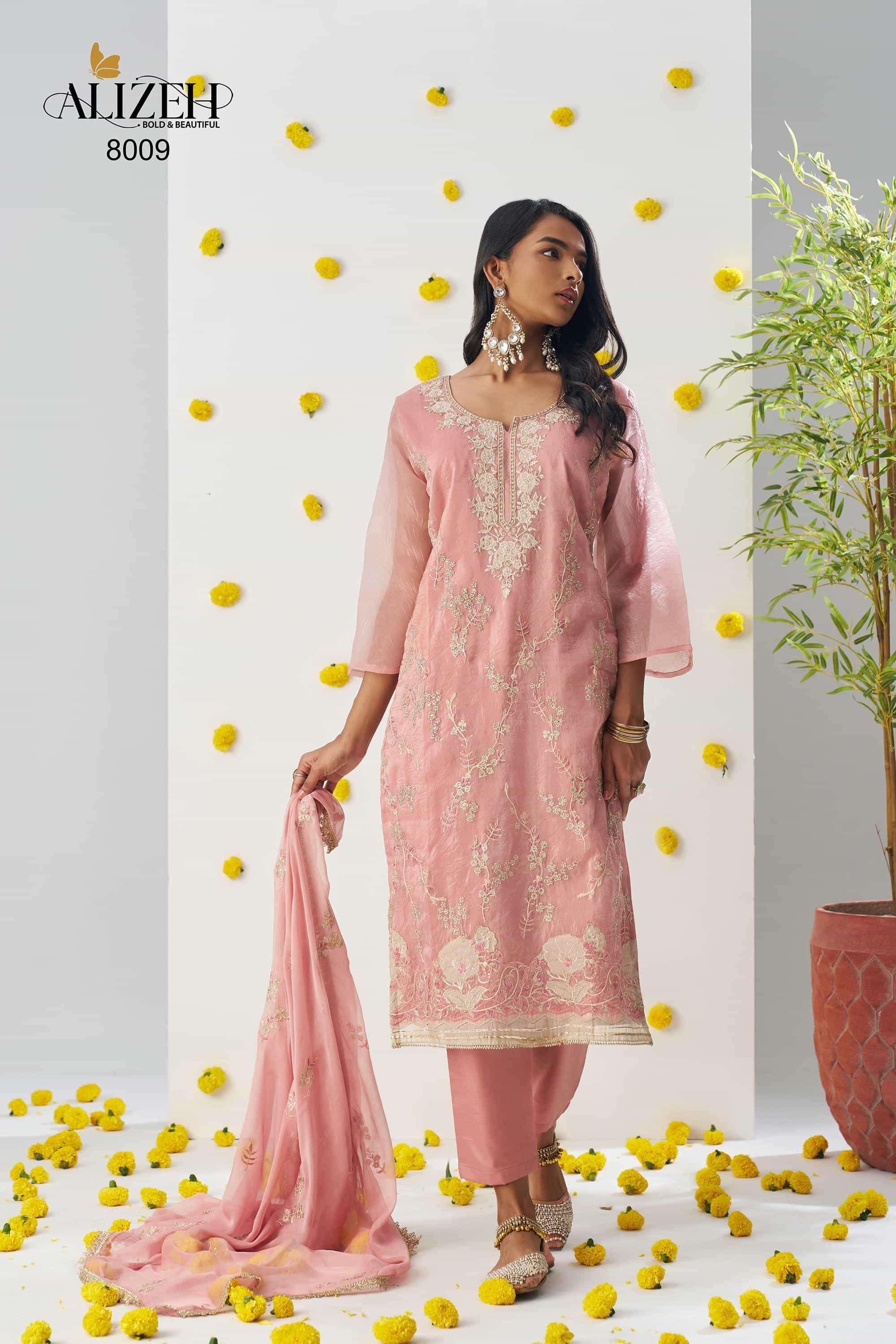 Alizeh Raag 4 Colors Pakistani Salwar Suit Collection At Price view 23