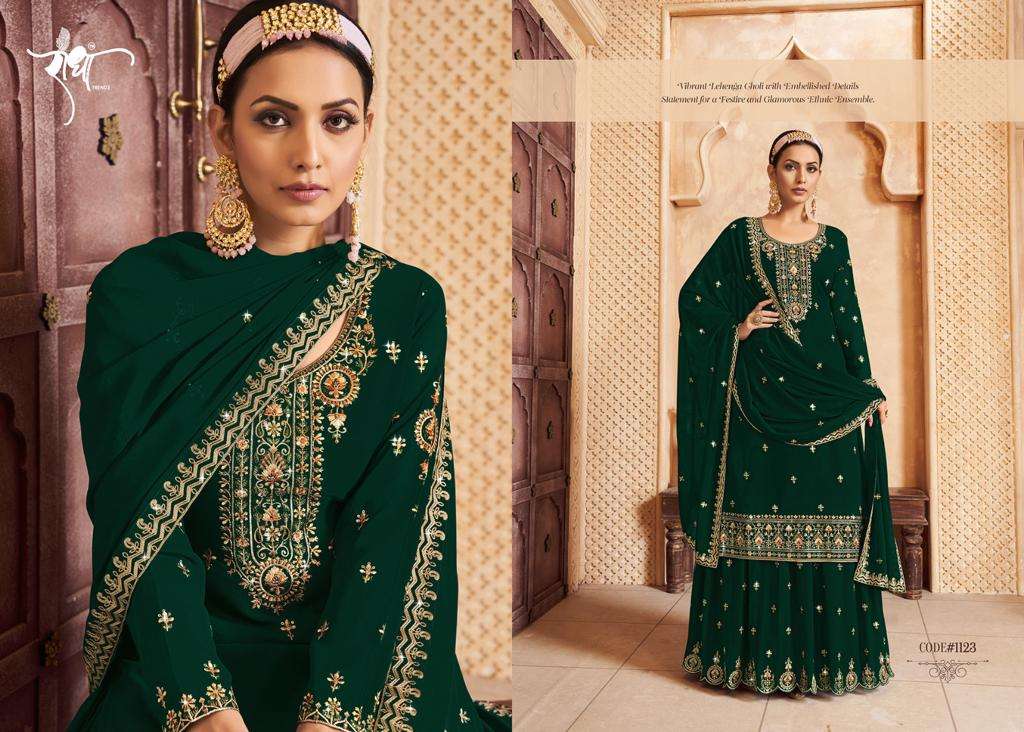 Radha Trends Butterfly Vol 3 Latest Designer Lehenga Style Dress Wedding Collection view 8