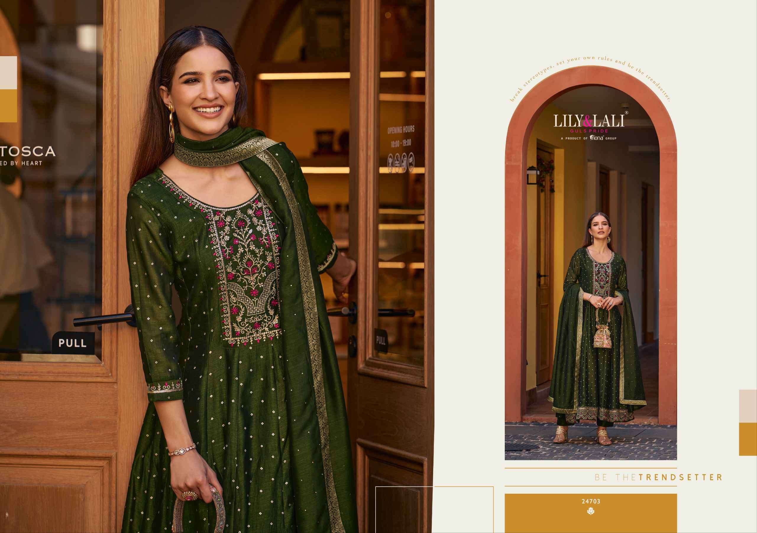 Lily And Lali Anarkali Premium Designs Anarkali Dress view 7
