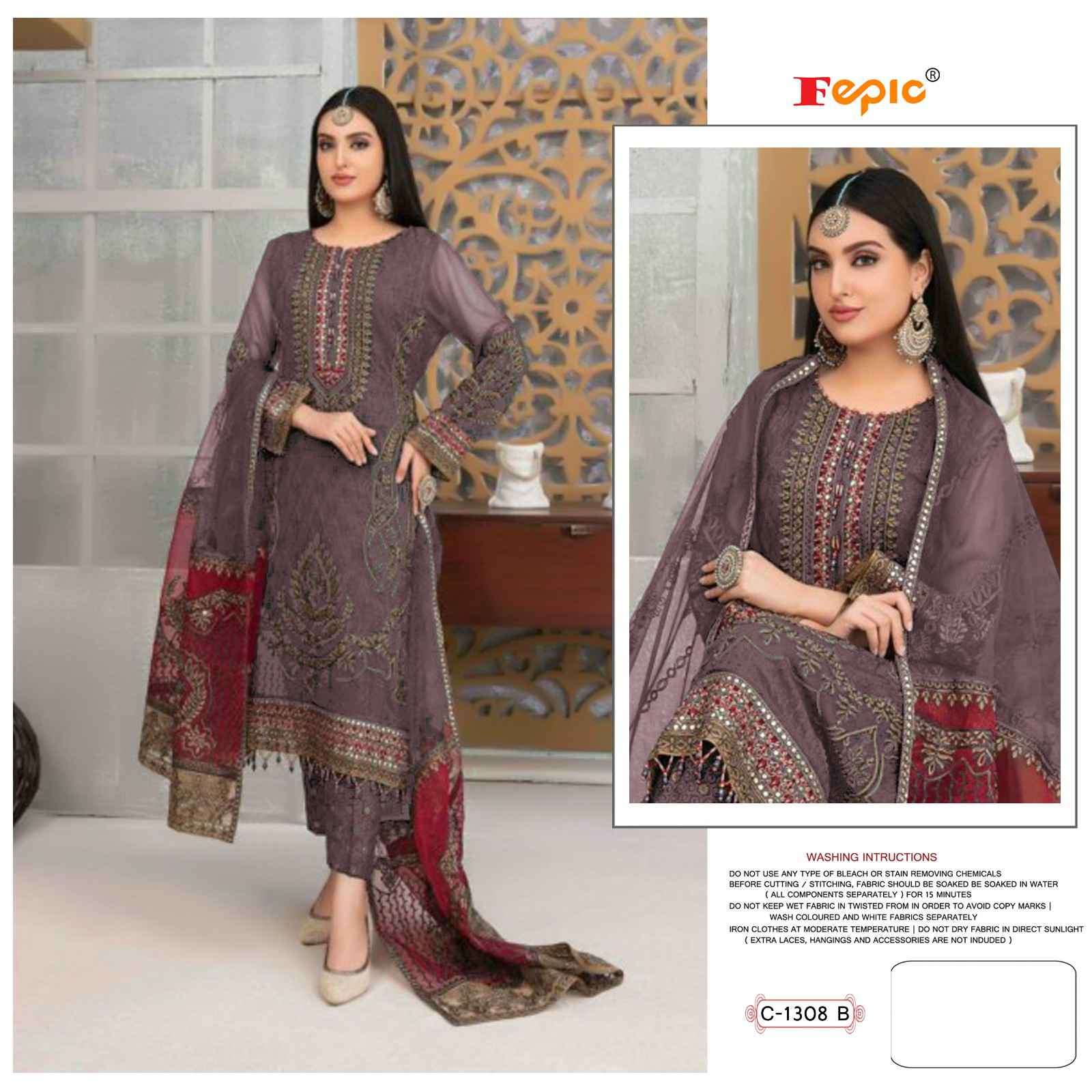 Fepic Rosemeen Designer Pakistani Suit view 3