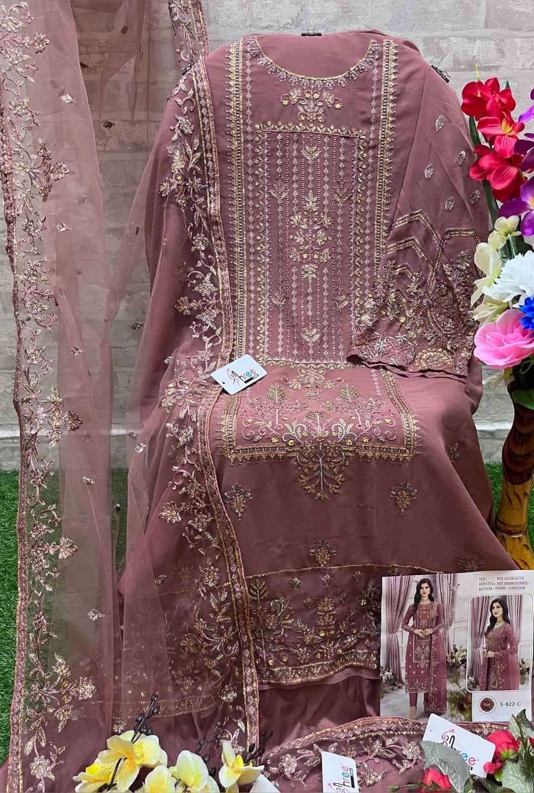 Shree Fabs S 822 Colors Exclusive Heavy Designer Pakistani Suit Online view 9